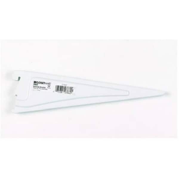 ClosetMaid 386300 ShelfTrack Wire Shelving Bracket, Epoxy Coated Steel, 16" Bed Bath & Beyond